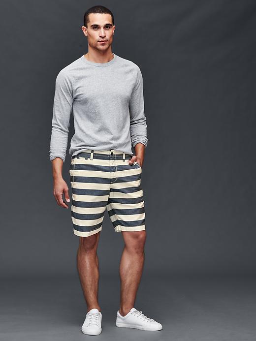 Image number 3 showing, Stripe everyday shorts (10")