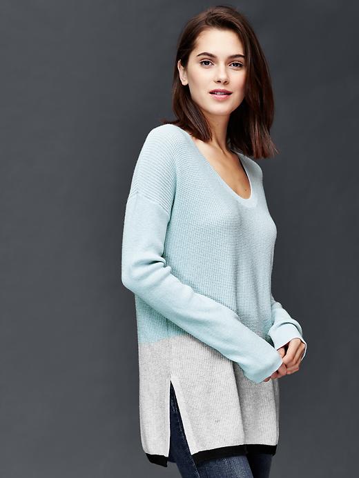 Image number 10 showing, Brooklyn colorblock pullover sweater