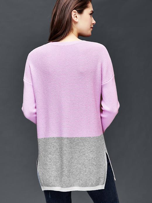 Image number 2 showing, Brooklyn colorblock pullover sweater