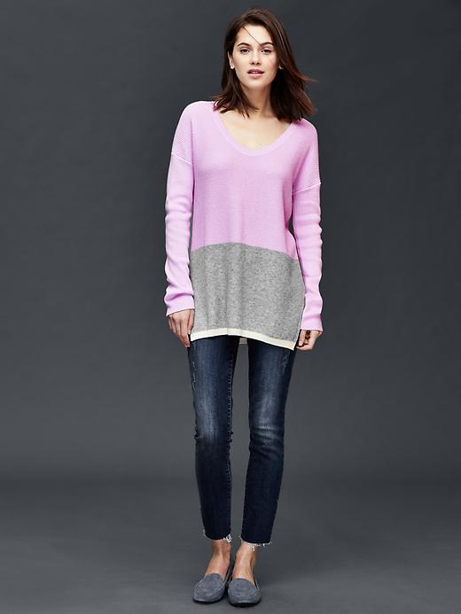 Image number 5 showing, Brooklyn colorblock pullover sweater