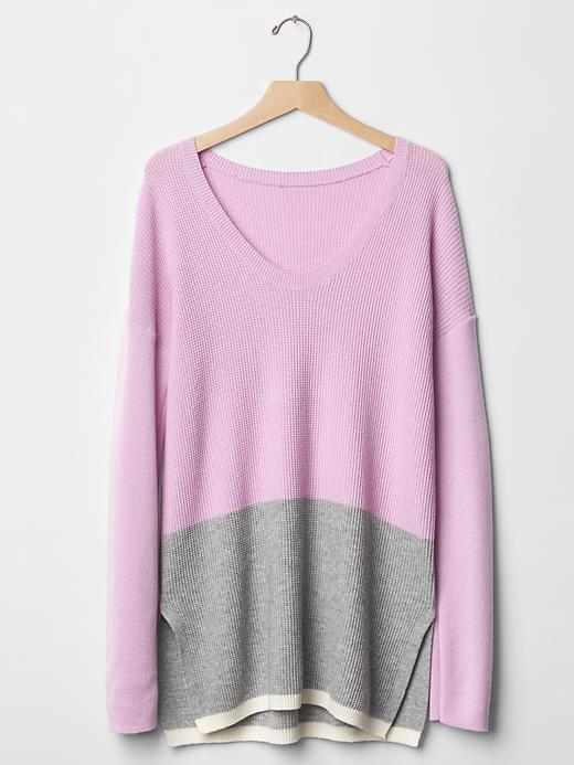 Image number 6 showing, Brooklyn colorblock pullover sweater