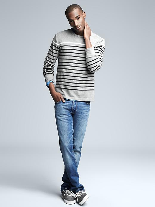Image number 5 showing, Breton stripe long-sleeve t-shirt