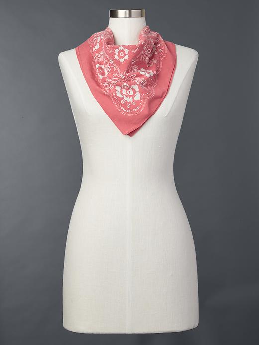 Image number 9 showing, Floral classic bandana