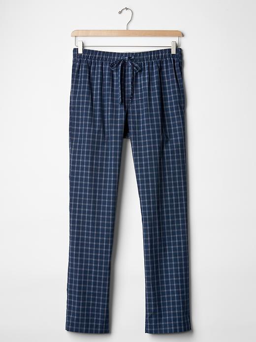 Image number 4 showing, Windowpane PJ pants