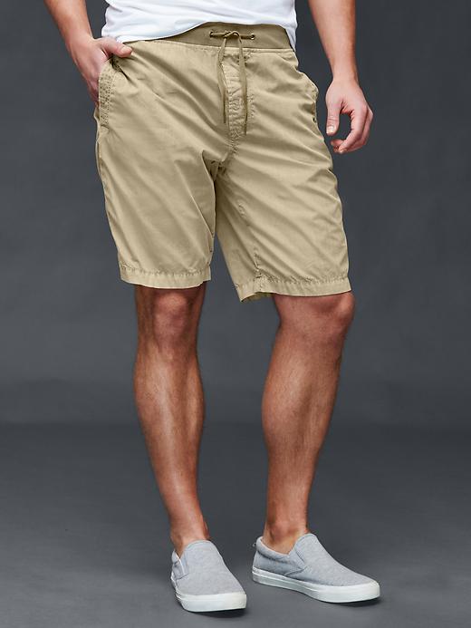 View large product image 1 of 1. Paperweight jogger shorts (10")