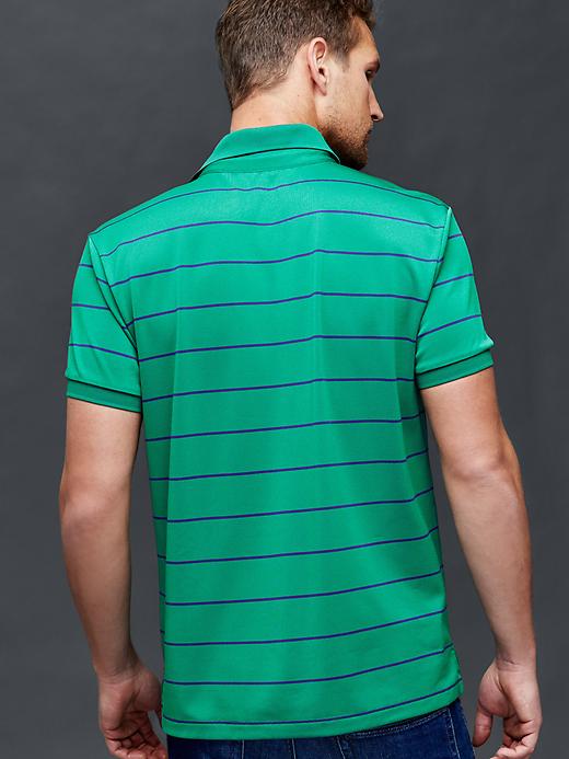 Image number 2 showing, Stripe performance polo
