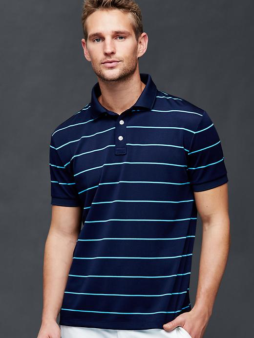 Image number 6 showing, Stripe performance polo