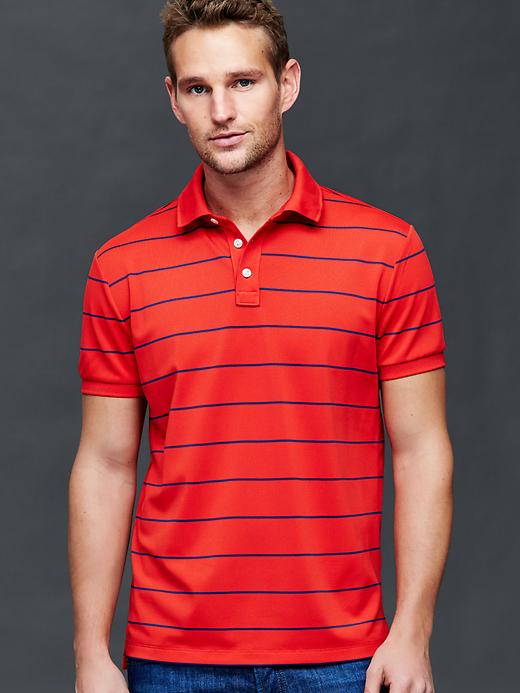 Image number 5 showing, Stripe performance polo