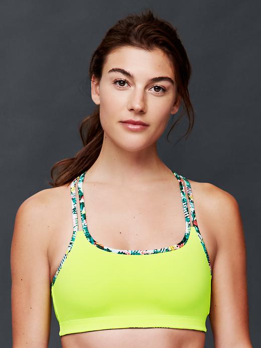 Image number 8 showing, Low Support Reversible Sports Bra