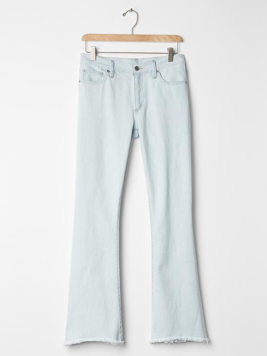 Image number 7 showing, ORIGINAL 1969 summer flare jeans