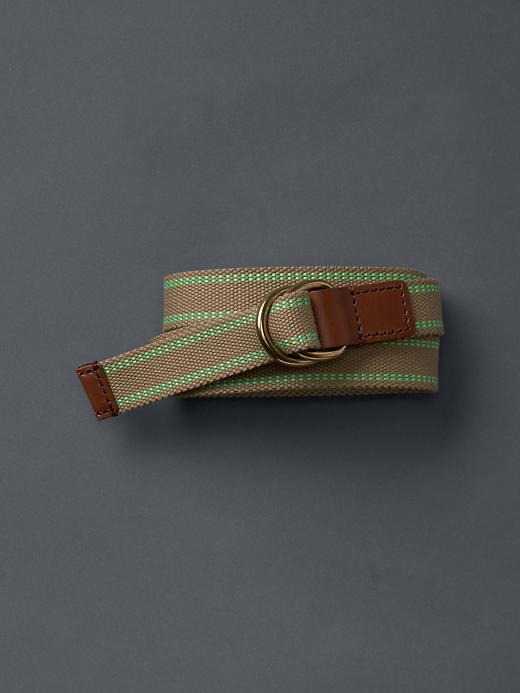 View large product image 1 of 1. Stitched webbing belt