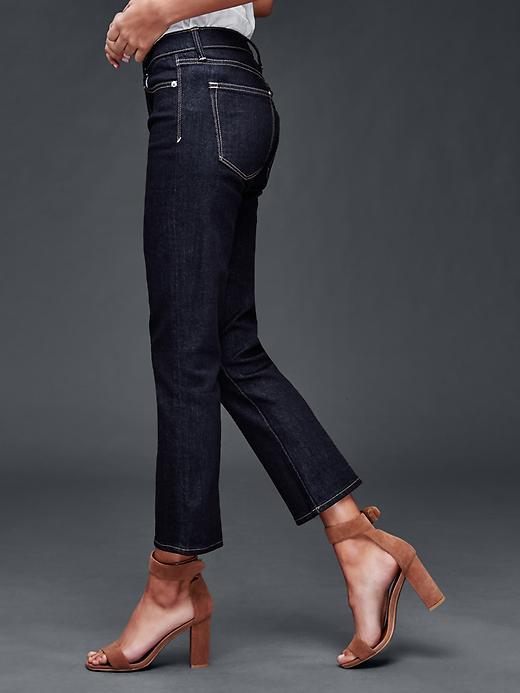 Image number 1 showing, AUTHENTIC 1969 crop kick jeans