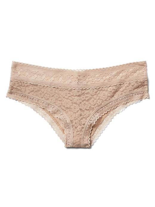 View large product image 1 of 1. Supersoft lace tanga