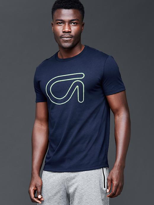 Image number 1 showing, GDry neon g t-shirt