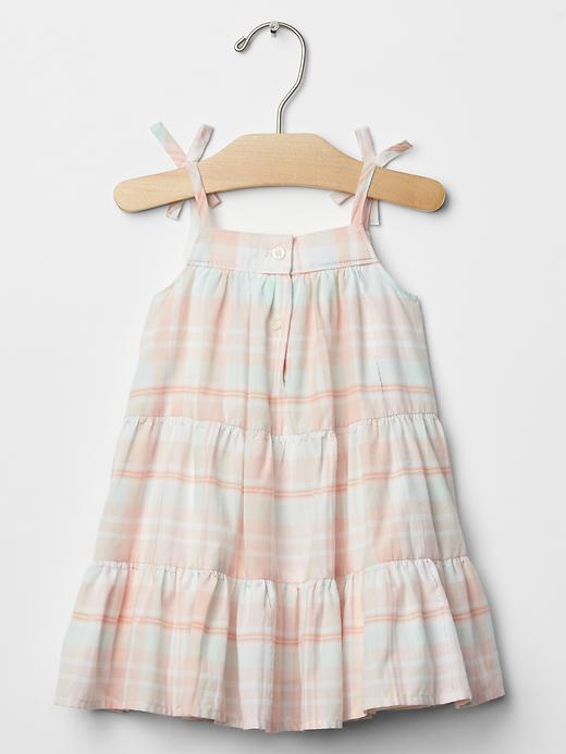 Image number 2 showing, Shimmer stripe bow dress