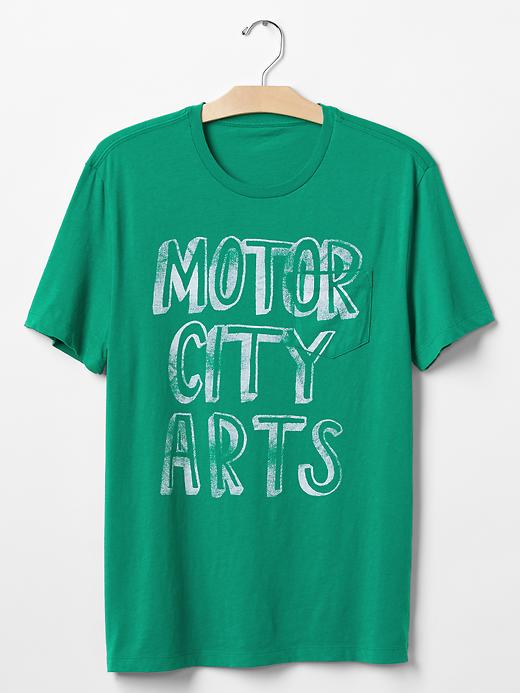 Image number 4 showing, Motor City Arts graphic t-shirt