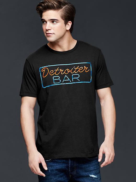 Image number 1 showing, Motor City Detroiter graphic t-shirt