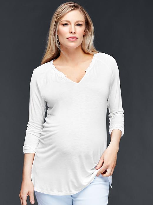 Image number 4 showing, Three-quarter sleeve dolman top
