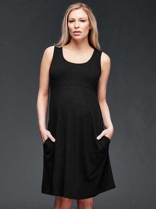 View large product image 1 of 1. Empire waist tank dress