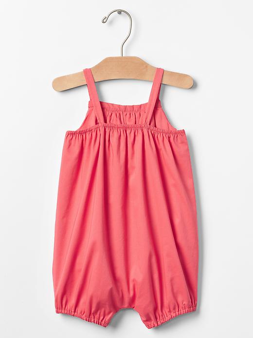 Image number 2 showing, Eyelet ruffle shortie one-piece