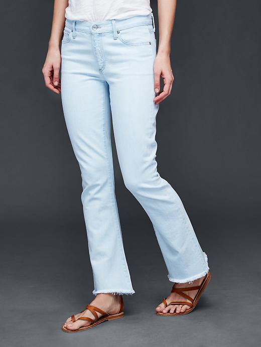 Image number 1 showing, ORIGINAL 1969 summer flare jeans