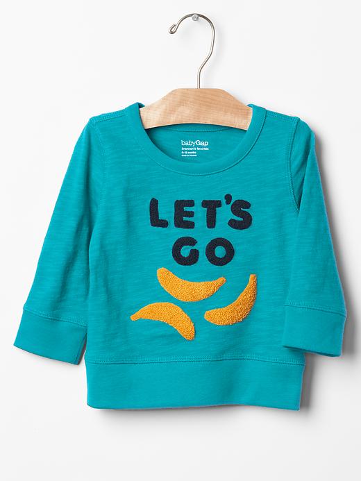 Image number 1 showing, Let&#39s go bananas sweatshirt