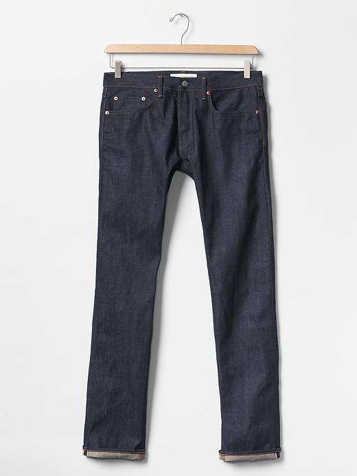 Image number 7 showing, 1969 Japanese selvedge slim fit jeans