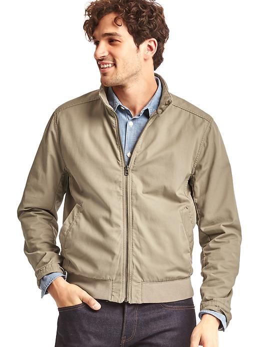 Image number 1 showing, Cotton harrington jacket