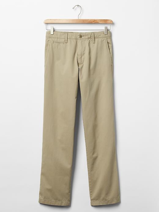 Image number 6 showing, Vintage Wash Khakis in Straight Fit