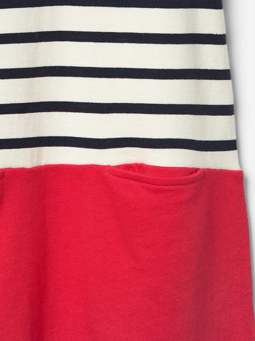 Image number 3 showing, Stripe sweatshirt dress