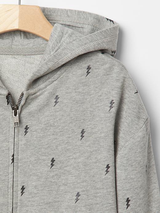 Image number 3 showing, GapKids x ED bolt zip hoodie