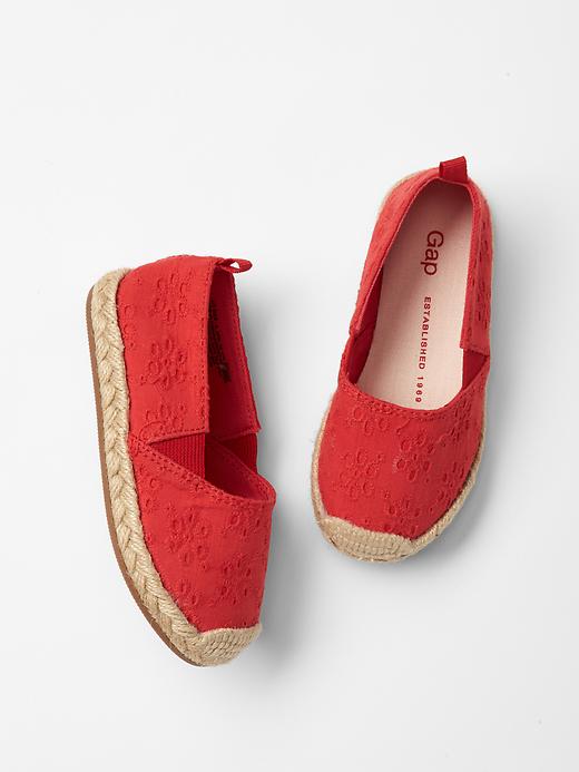 View large product image 1 of 1. Espadrille slip-ons