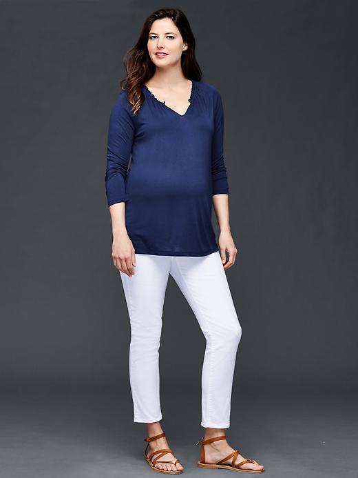 Image number 3 showing, Three-quarter sleeve dolman top