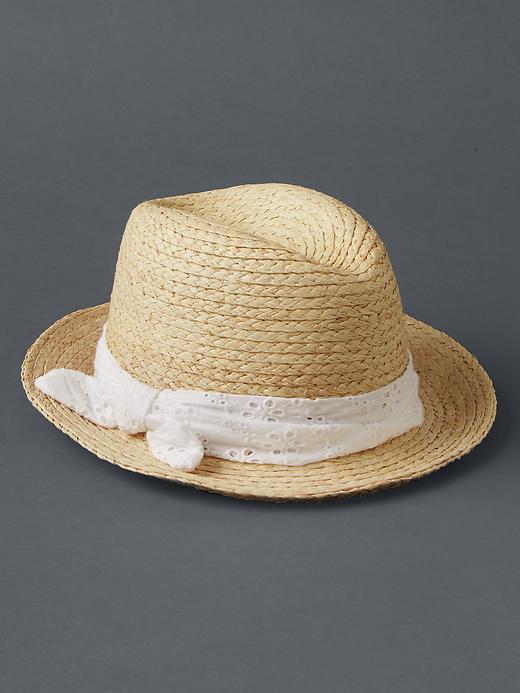 View large product image 1 of 1. Wrap fedora