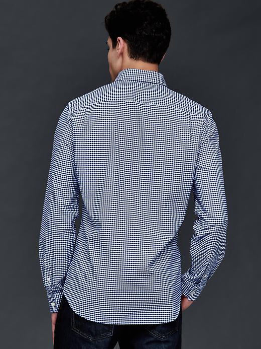 Image number 2 showing, Oxford micro gingham slim fit shirt