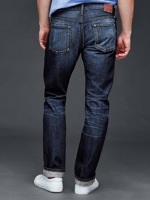 Image number 2 showing, 1969 selvedge slim fit jeans