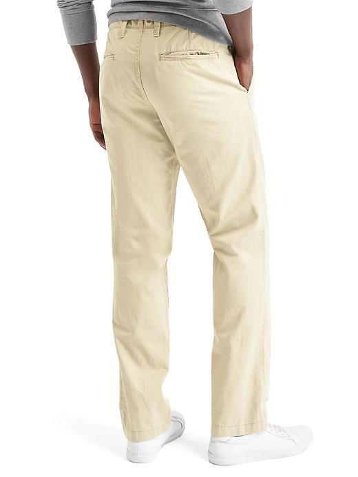 Image number 2 showing, Vintage Wash Khakis in Straight Fit