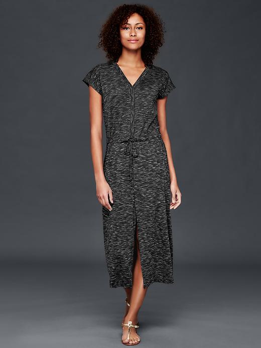 Image number 7 showing, Tie-waist maxi dress