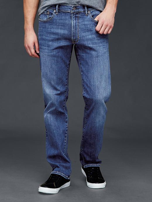 Image number 1 showing, Straight fit jeans