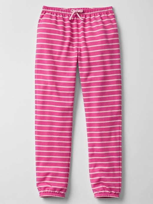 View large product image 1 of 1. Stripe tie PJ pants