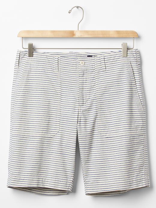Image number 7 showing, Stripe fatigue everyday shorts (10")