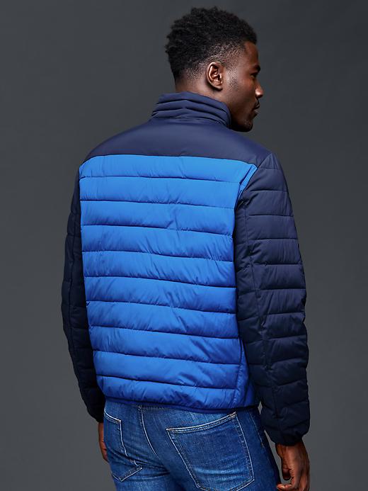 Image number 2 showing, ColdControl Lite stretch colorblock puffer jacket