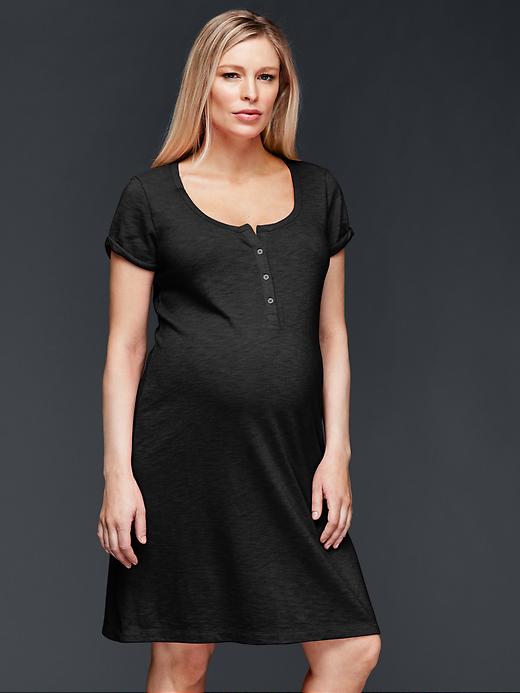 Image number 4 showing, Henley tee dress