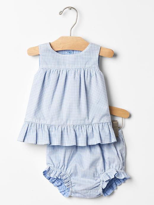 Image number 3 showing, Reversible two-piece romper