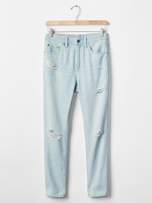 Image number 5 showing, ORIGINAL 1969 destructed boyfriend jeans