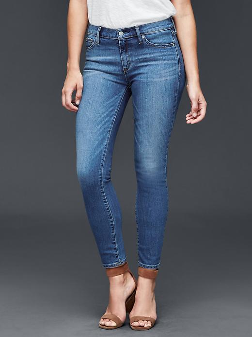 Image number 1 showing, AUTHENTIC 1969 true skinny ankle jeans