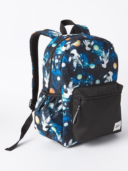 View large product image 1 of 1. Print junior backpack
