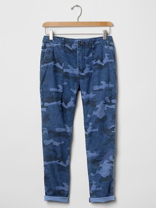 Image number 6 showing, Boyfriend camo utility chino