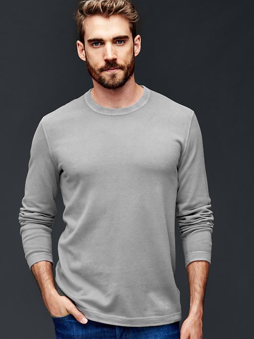 Image number 3 showing, Lightweight crew sweater