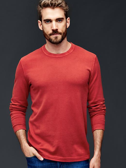Image number 4 showing, Lightweight crew sweater
